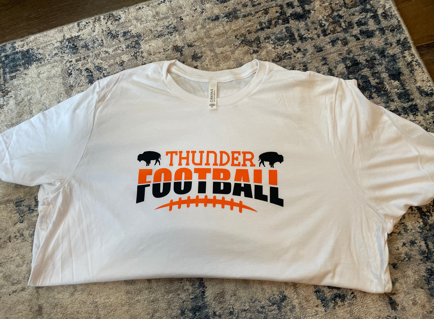 Lamar Thunder Football tee