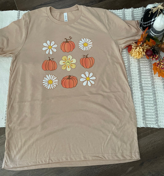 Pumpkins and Daisys