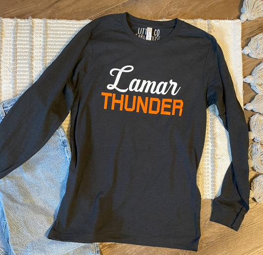 Lamar Thunder Varsity Tee