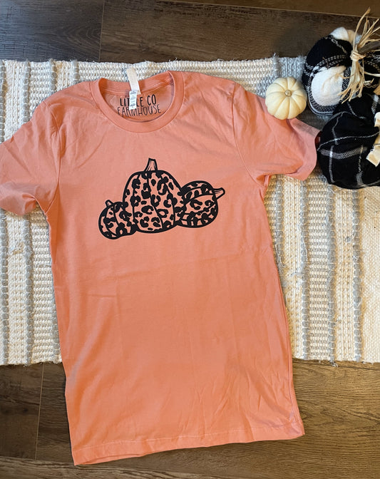 Leopard Pumpkins Tee