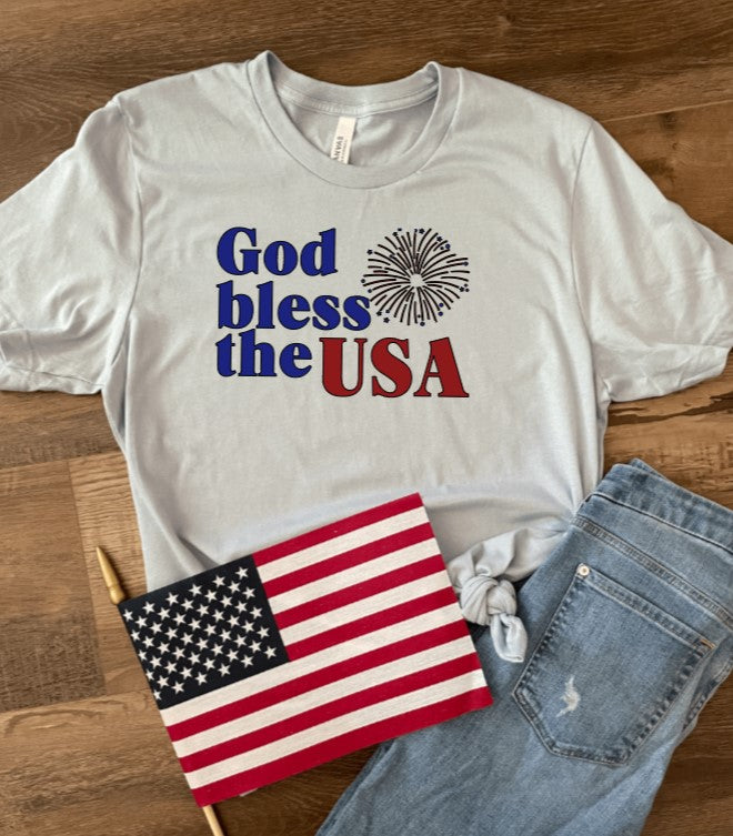 God Bless the USA Tee