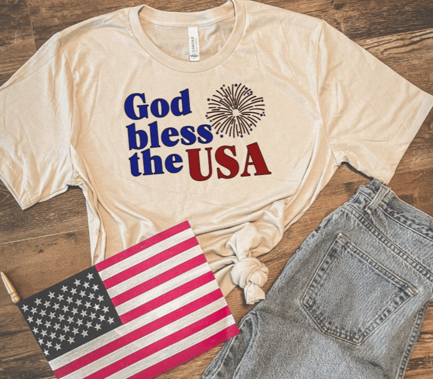 God Bless the USA Tee