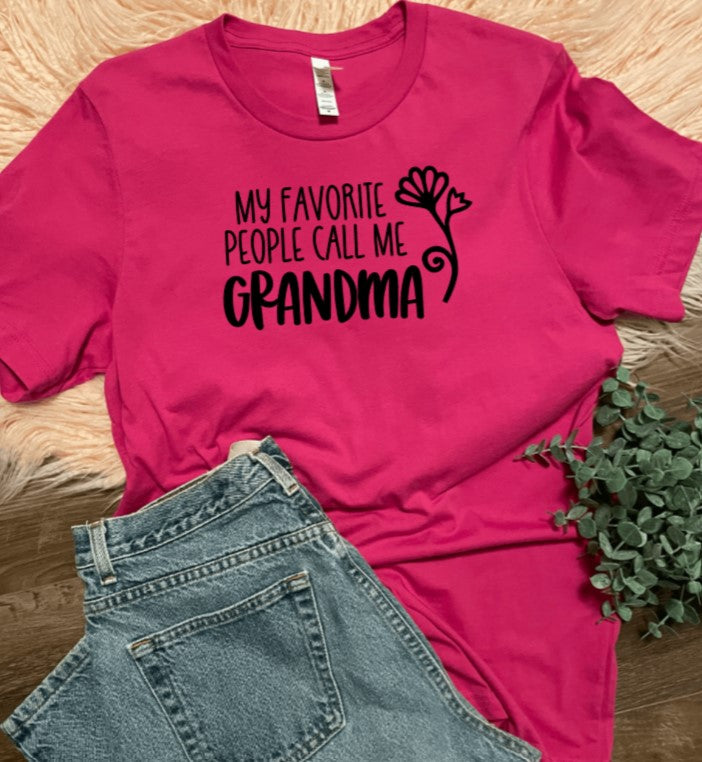 My Favorite People Call Me Grandma