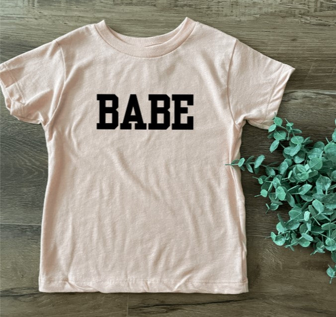 Babe Block tee