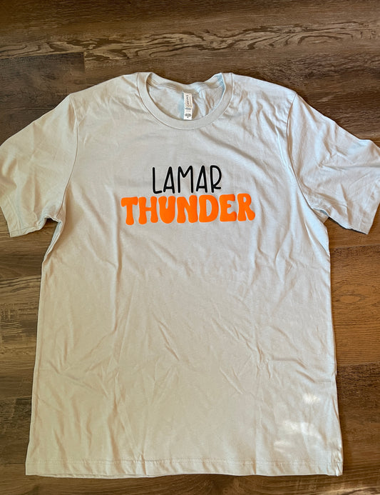 Lamar Thunder - retro tee