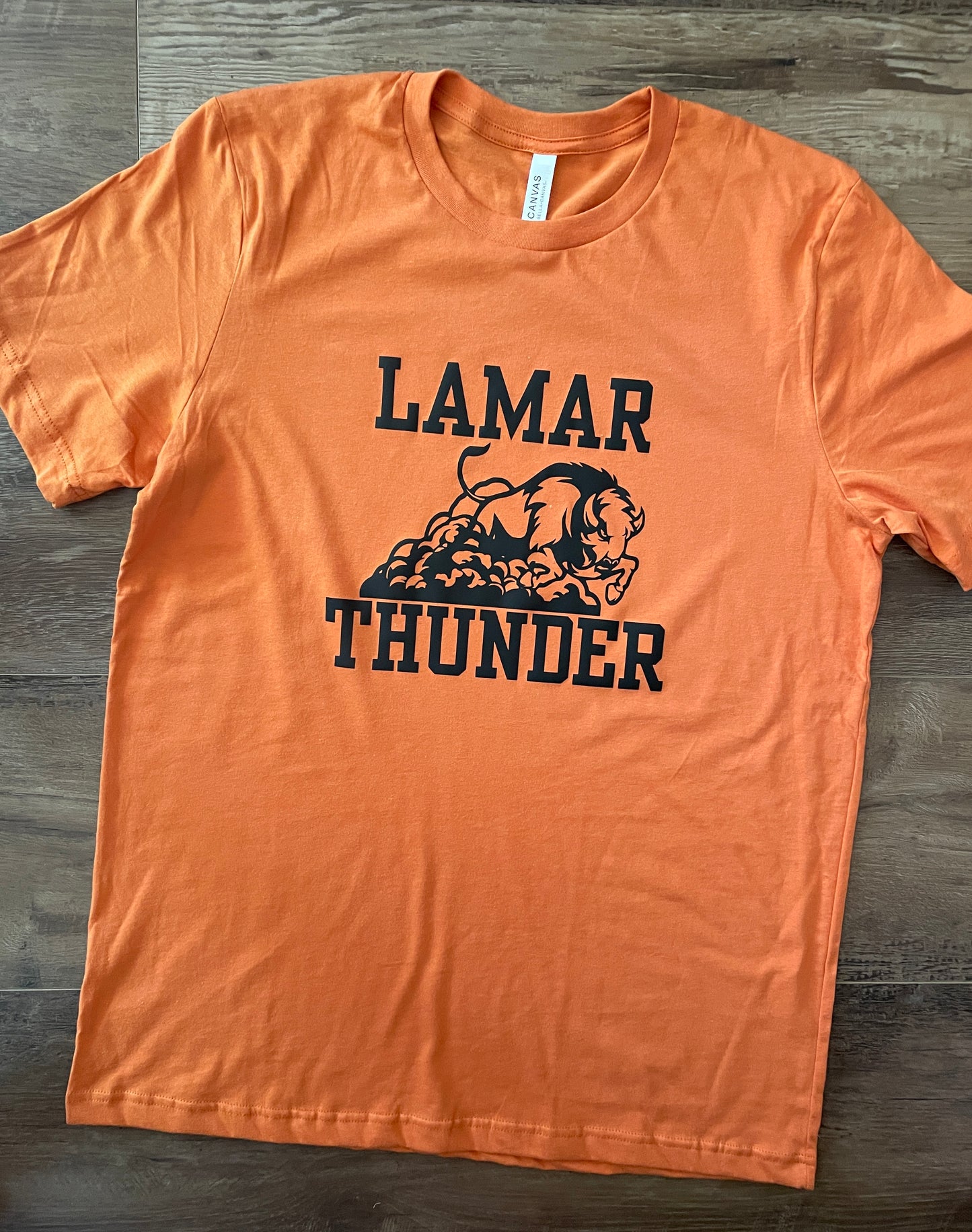 Lamar Thunder Logo Tee