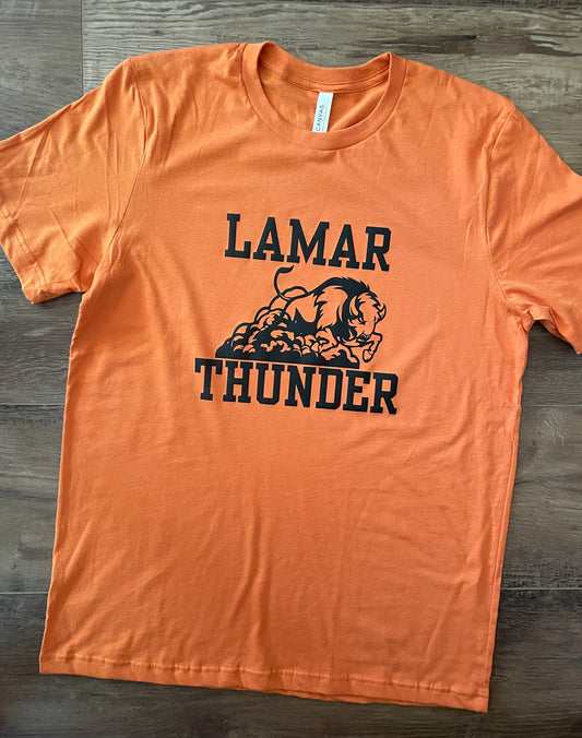 Lamar Thunder Logo Tee