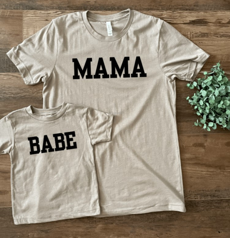Mama Block tee