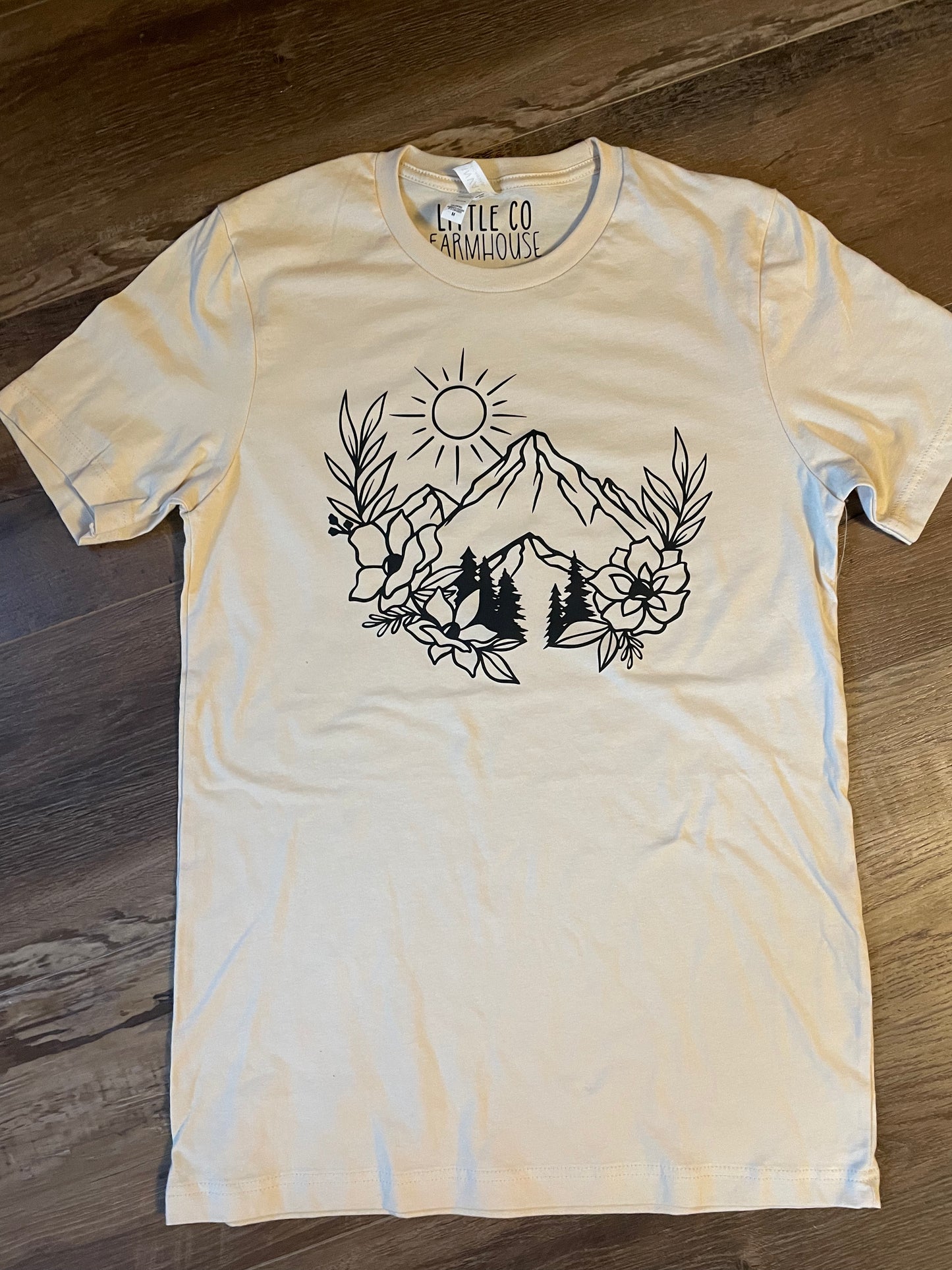 Mountain Floral Tee