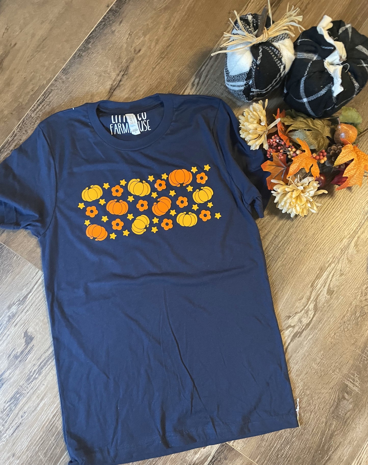 Pumpkins & Stars Tee